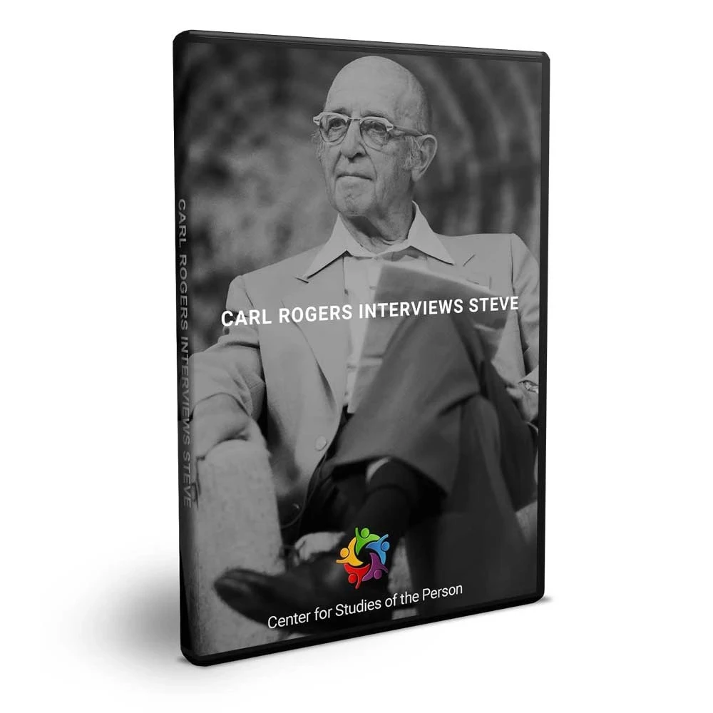 The Carl Rogers Steve Interview DVD cover