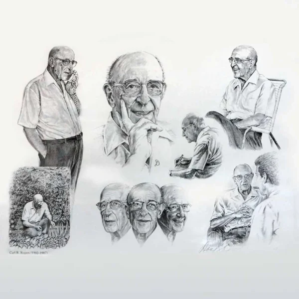 A poster of Carl Rogers