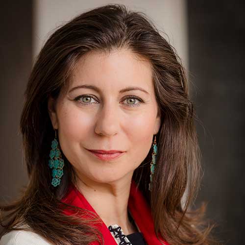 Maria Kontarini Smiling Headshot Image